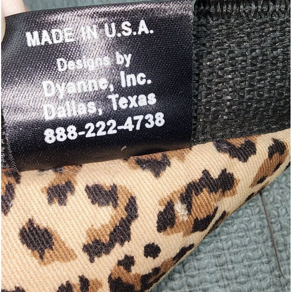 Leopard Animal Print Pet Pouch Carrier Sling Bag Dyanne Inc Small Dog Cat